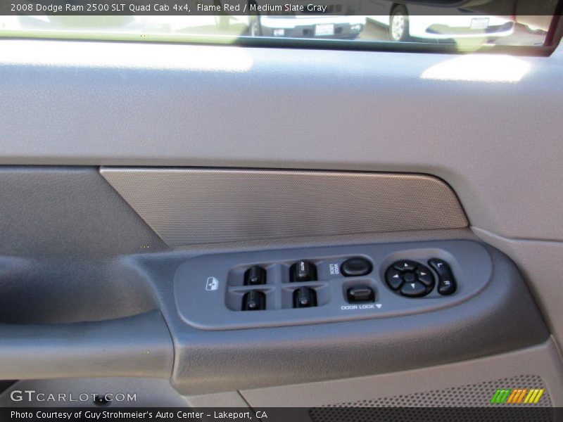 Flame Red / Medium Slate Gray 2008 Dodge Ram 2500 SLT Quad Cab 4x4