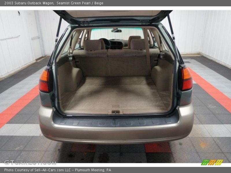 Seamist Green Pearl / Beige 2003 Subaru Outback Wagon