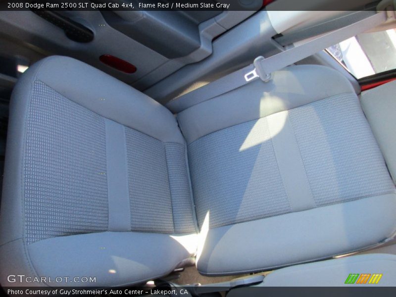 Flame Red / Medium Slate Gray 2008 Dodge Ram 2500 SLT Quad Cab 4x4