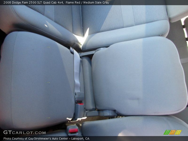 Flame Red / Medium Slate Gray 2008 Dodge Ram 2500 SLT Quad Cab 4x4