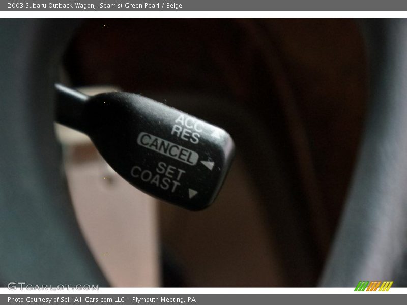 Seamist Green Pearl / Beige 2003 Subaru Outback Wagon