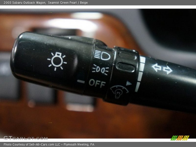 Seamist Green Pearl / Beige 2003 Subaru Outback Wagon