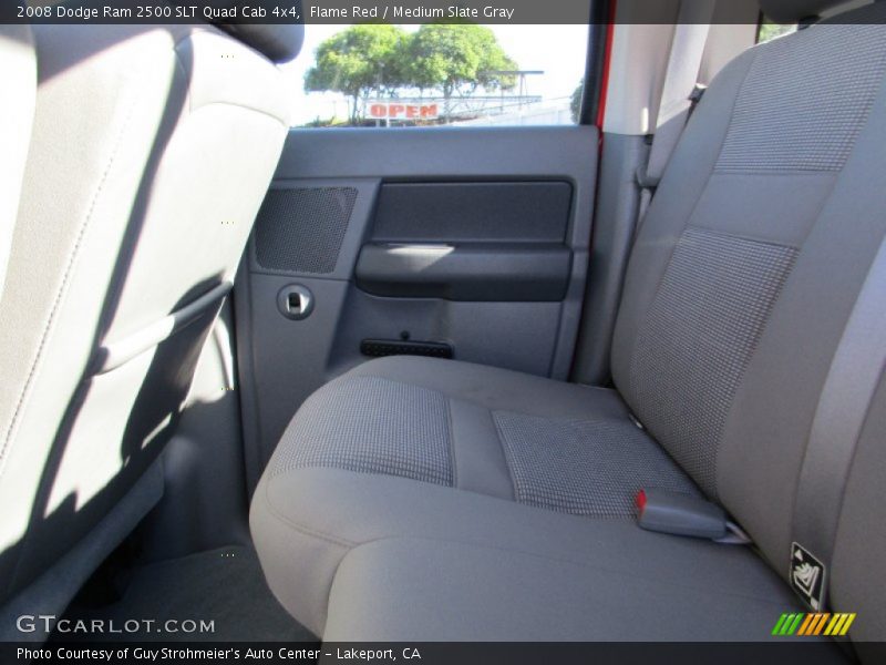 Flame Red / Medium Slate Gray 2008 Dodge Ram 2500 SLT Quad Cab 4x4