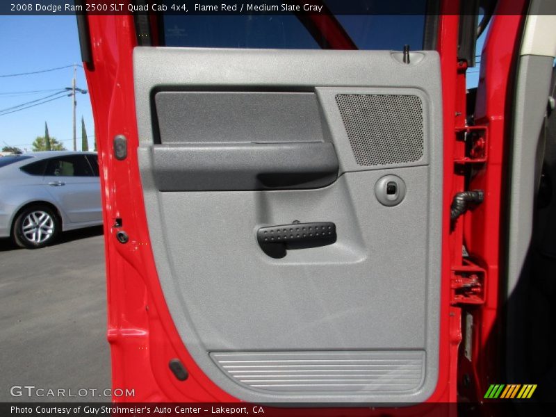 Flame Red / Medium Slate Gray 2008 Dodge Ram 2500 SLT Quad Cab 4x4