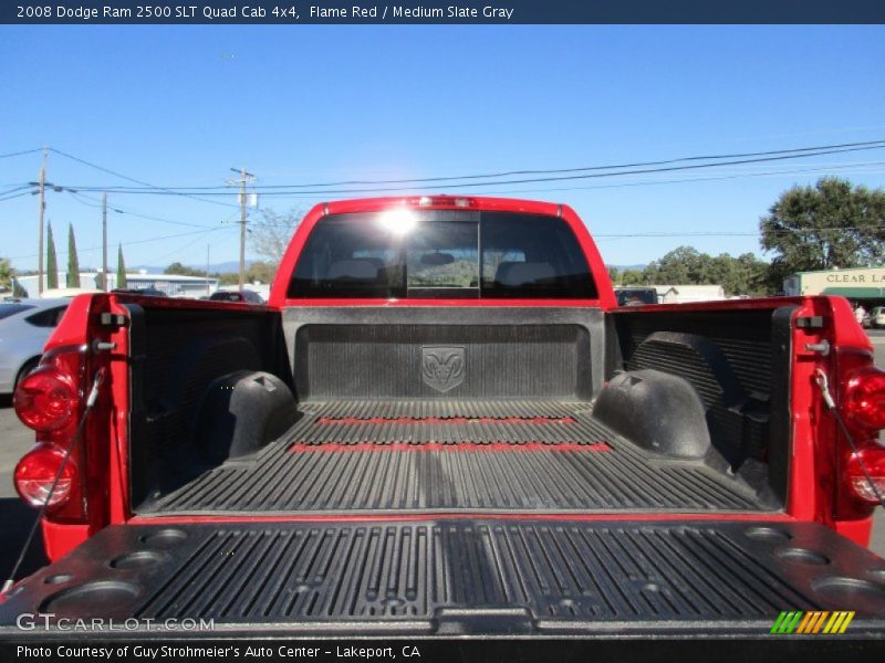 Flame Red / Medium Slate Gray 2008 Dodge Ram 2500 SLT Quad Cab 4x4