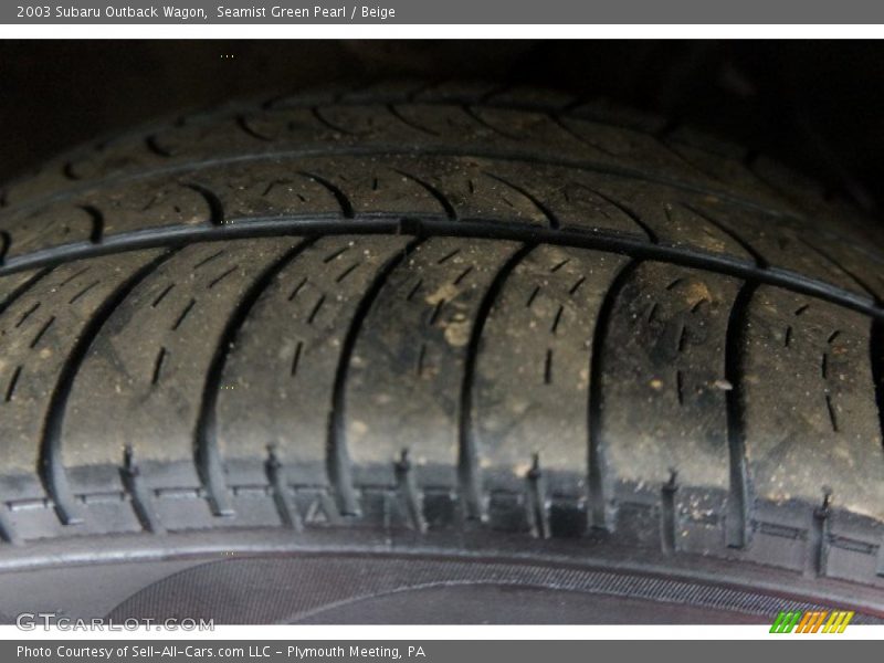 Seamist Green Pearl / Beige 2003 Subaru Outback Wagon