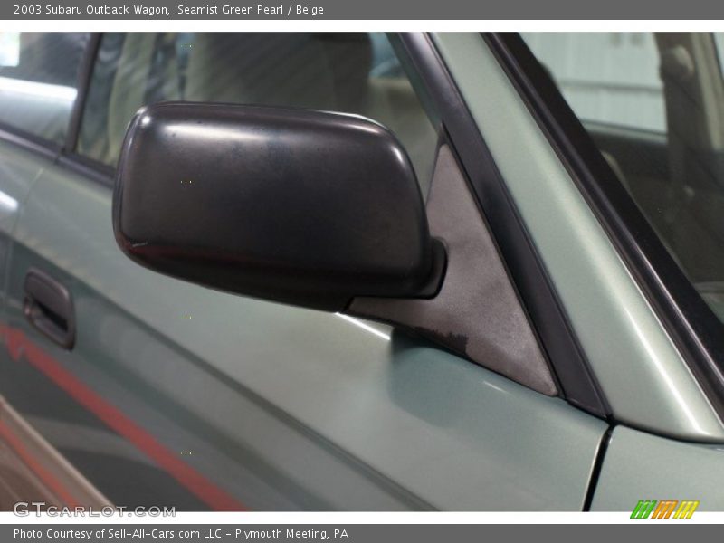 Seamist Green Pearl / Beige 2003 Subaru Outback Wagon