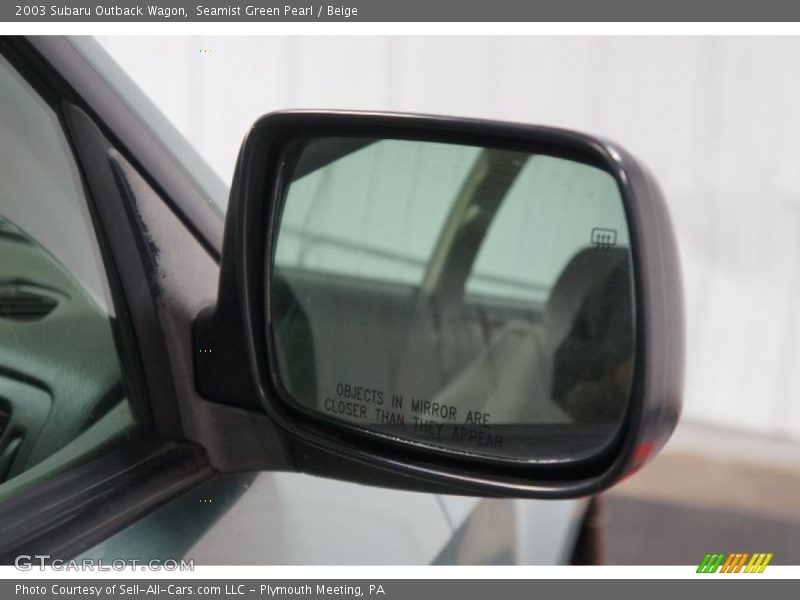 Seamist Green Pearl / Beige 2003 Subaru Outback Wagon
