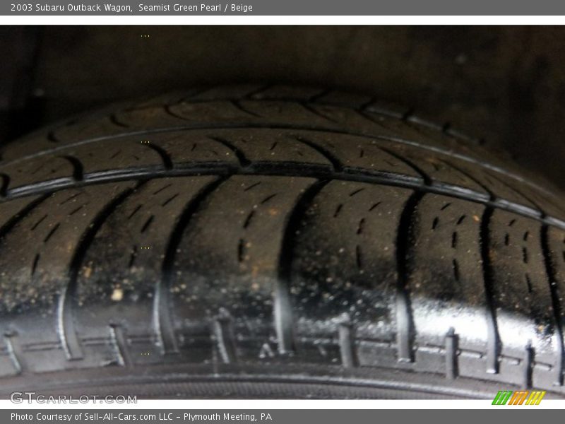 Seamist Green Pearl / Beige 2003 Subaru Outback Wagon