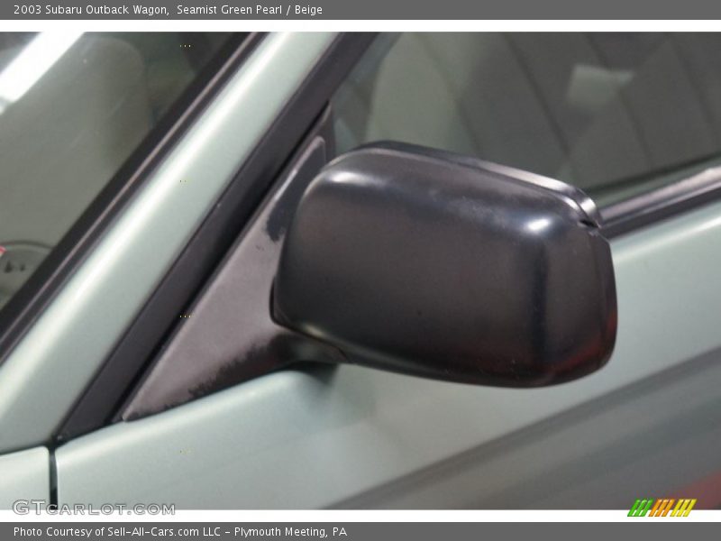 Seamist Green Pearl / Beige 2003 Subaru Outback Wagon