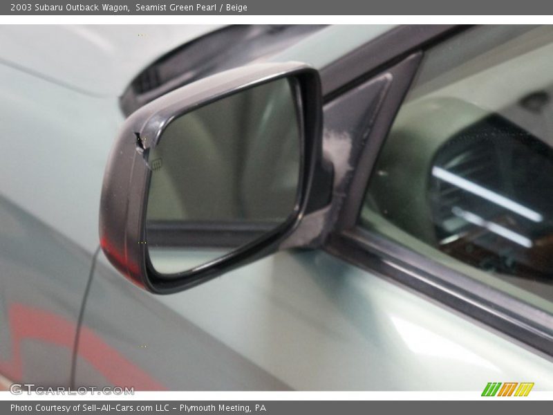 Seamist Green Pearl / Beige 2003 Subaru Outback Wagon