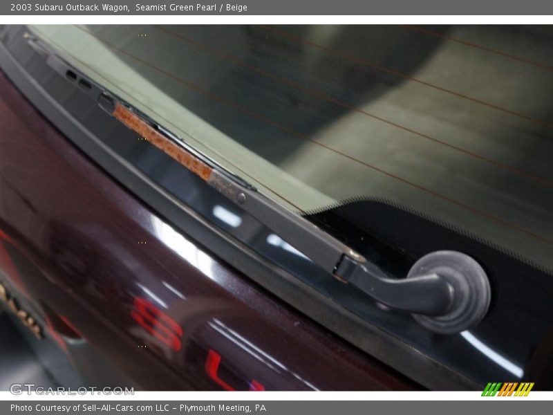 Seamist Green Pearl / Beige 2003 Subaru Outback Wagon