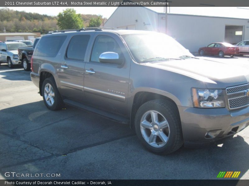 Mocha Steel Metallic / Light Cashmere/Dark Cashmere 2011 Chevrolet Suburban LTZ 4x4