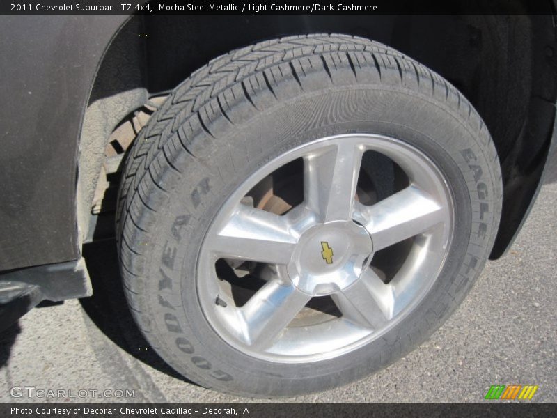 Mocha Steel Metallic / Light Cashmere/Dark Cashmere 2011 Chevrolet Suburban LTZ 4x4