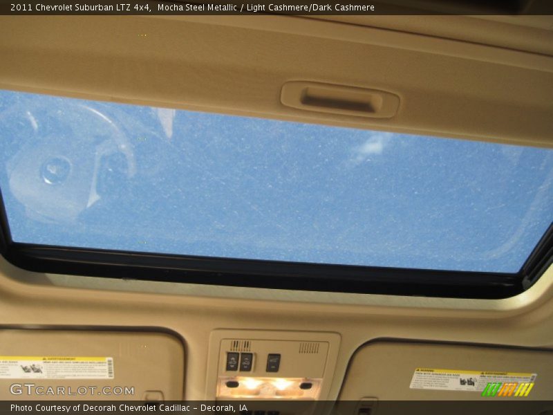 Mocha Steel Metallic / Light Cashmere/Dark Cashmere 2011 Chevrolet Suburban LTZ 4x4