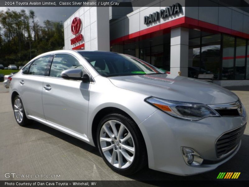 Classic Silver Metallic / Light Gray 2014 Toyota Avalon Limited