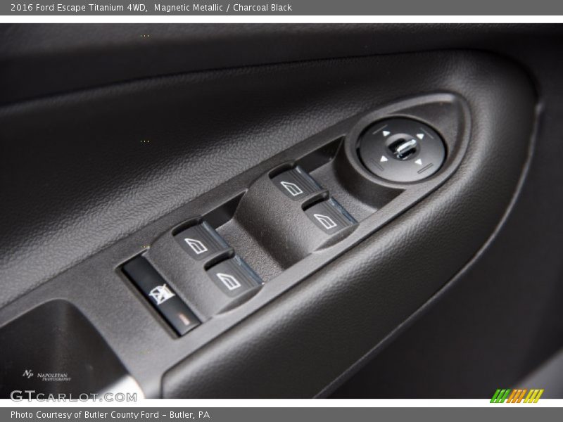 Magnetic Metallic / Charcoal Black 2016 Ford Escape Titanium 4WD