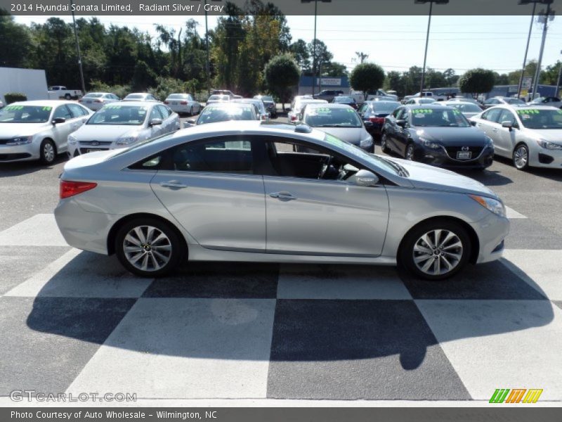 Radiant Silver / Gray 2014 Hyundai Sonata Limited