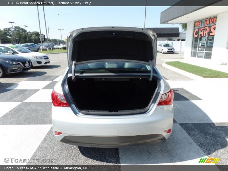 Radiant Silver / Gray 2014 Hyundai Sonata Limited