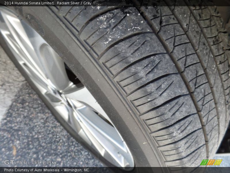 Radiant Silver / Gray 2014 Hyundai Sonata Limited