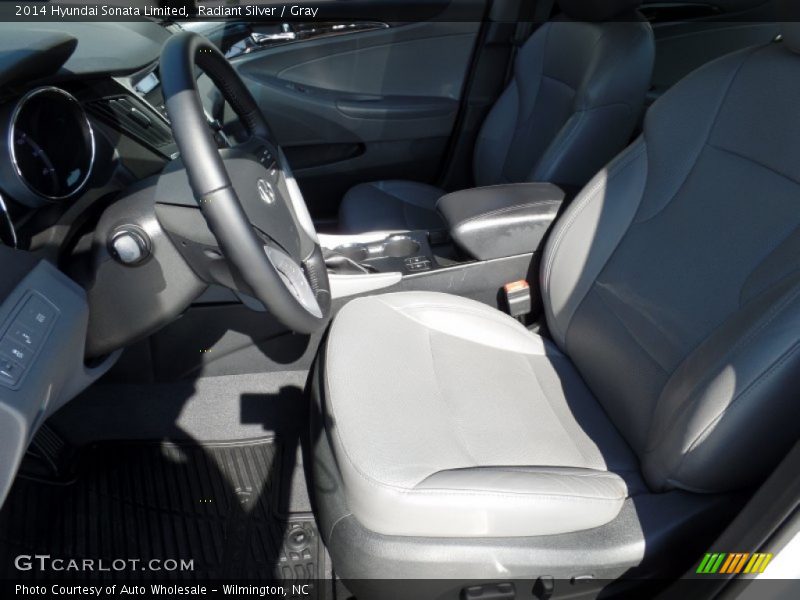 Radiant Silver / Gray 2014 Hyundai Sonata Limited