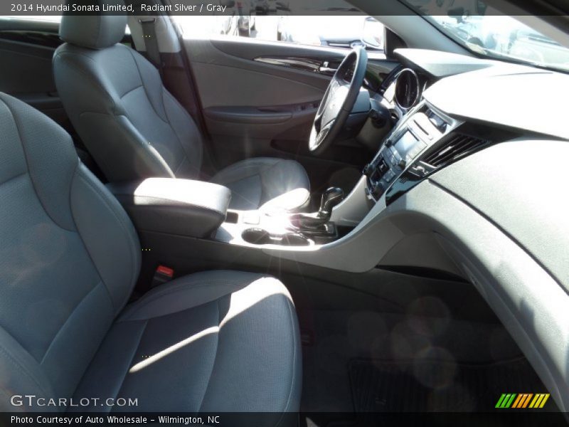 Radiant Silver / Gray 2014 Hyundai Sonata Limited