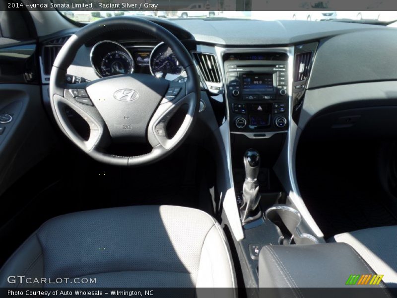 Radiant Silver / Gray 2014 Hyundai Sonata Limited