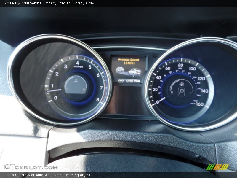 Radiant Silver / Gray 2014 Hyundai Sonata Limited