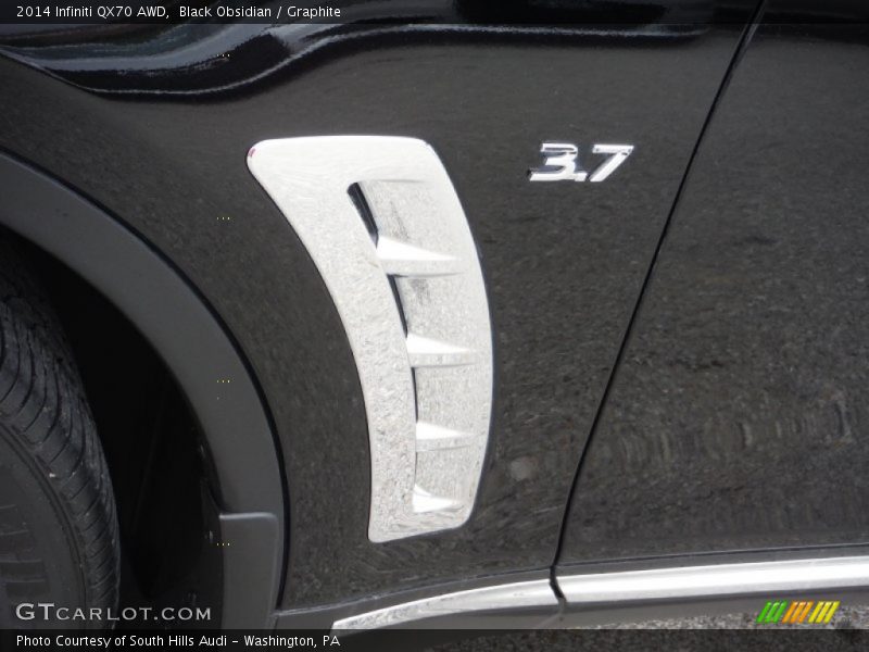 Black Obsidian / Graphite 2014 Infiniti QX70 AWD