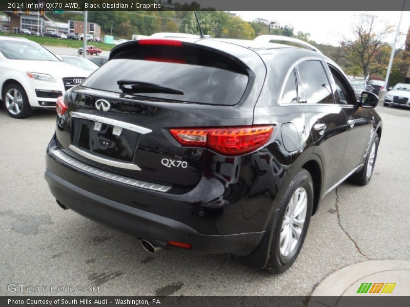  2014 QX70 AWD Black Obsidian