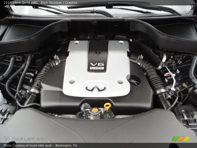  2014 QX70 AWD Engine - 3.7 Liter DOHC CVTCS 24-Valve V6