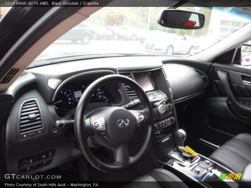 Graphite Interior - 2014 QX70 AWD 