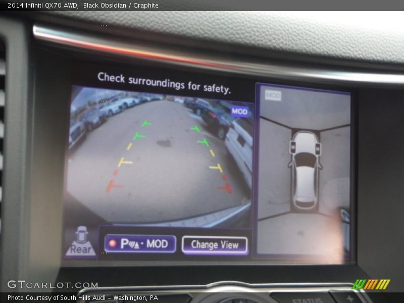 Black Obsidian / Graphite 2014 Infiniti QX70 AWD