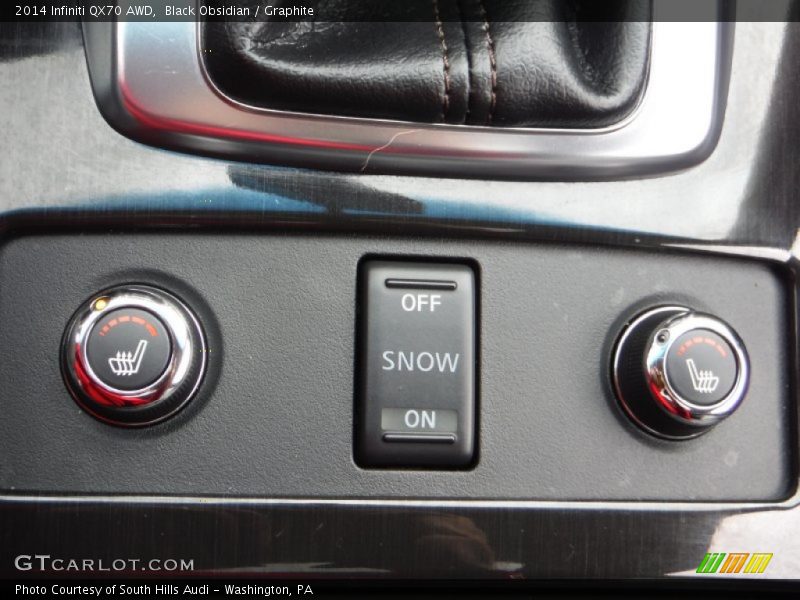 Controls of 2014 QX70 AWD