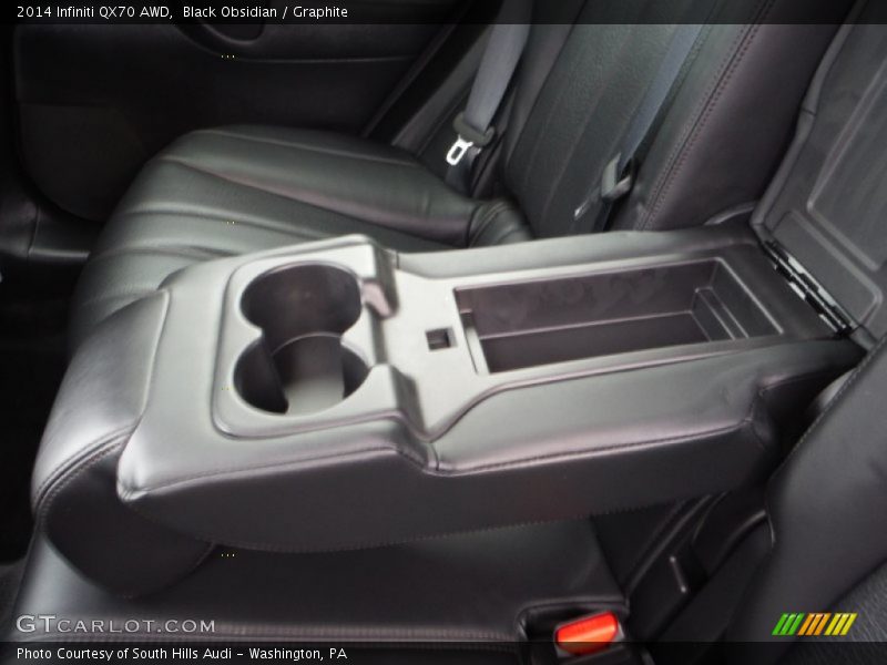Black Obsidian / Graphite 2014 Infiniti QX70 AWD