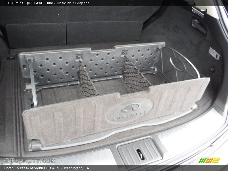  2014 QX70 AWD Trunk