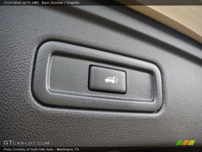 Black Obsidian / Graphite 2014 Infiniti QX70 AWD