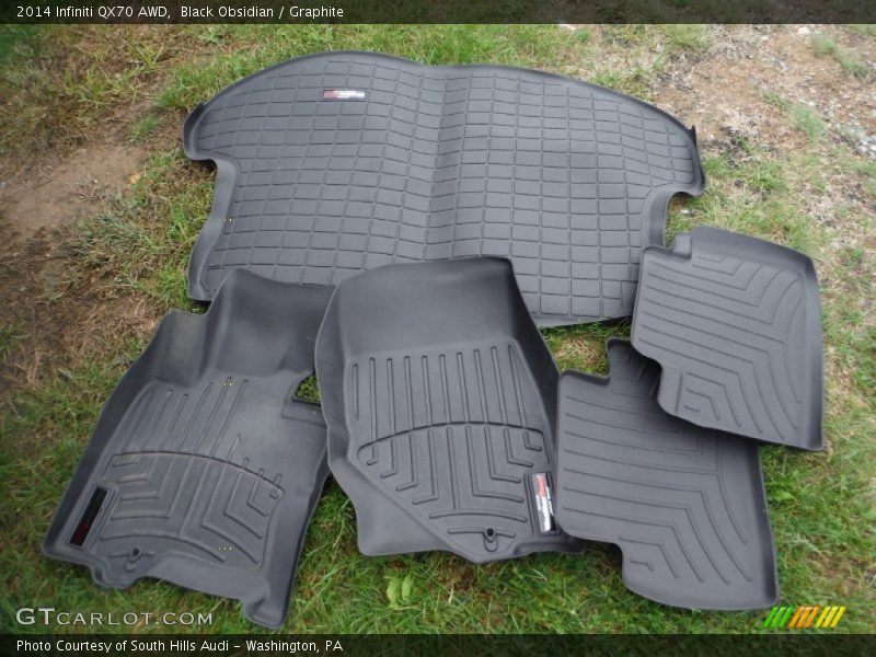 Black Obsidian / Graphite 2014 Infiniti QX70 AWD
