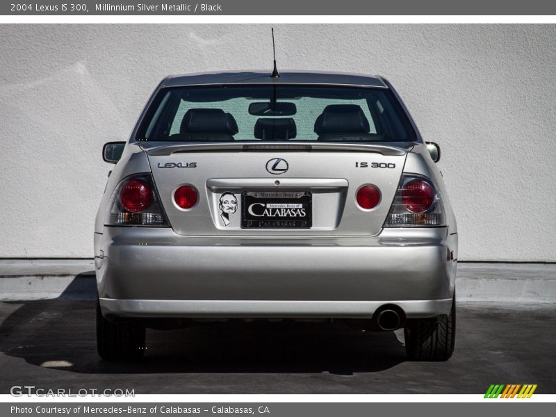 Millinnium Silver Metallic / Black 2004 Lexus IS 300