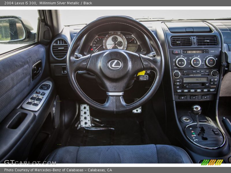 Millinnium Silver Metallic / Black 2004 Lexus IS 300