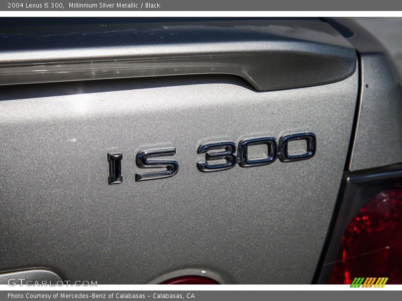 Millinnium Silver Metallic / Black 2004 Lexus IS 300