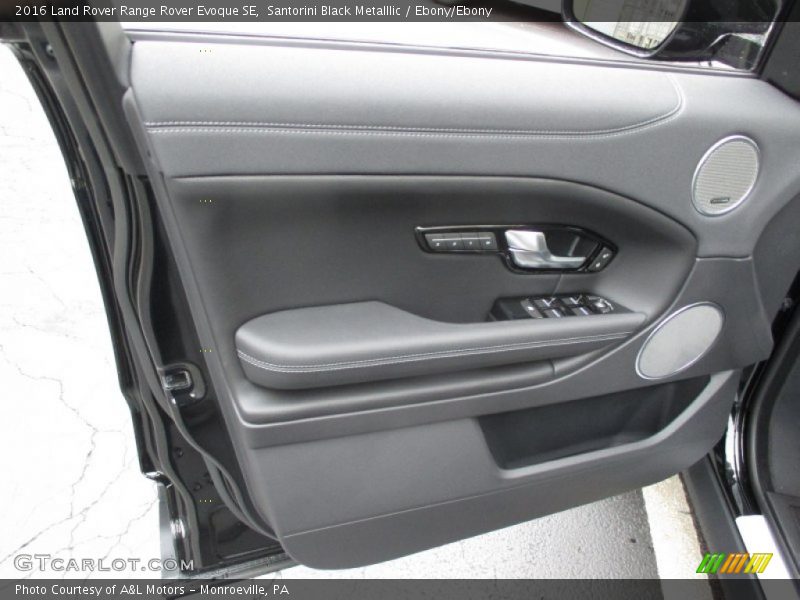 Santorini Black Metalllic / Ebony/Ebony 2016 Land Rover Range Rover Evoque SE
