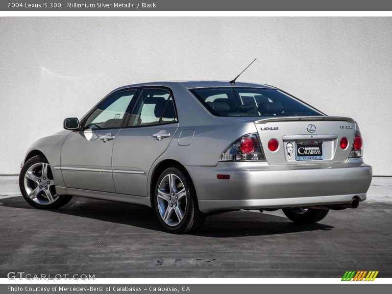 Millinnium Silver Metallic / Black 2004 Lexus IS 300