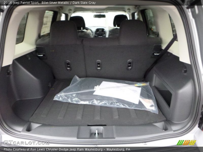 Billet Silver Metallic / Dark Slate Gray 2016 Jeep Patriot Sport