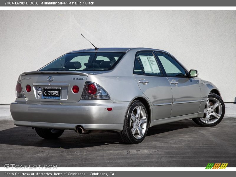 Millinnium Silver Metallic / Black 2004 Lexus IS 300
