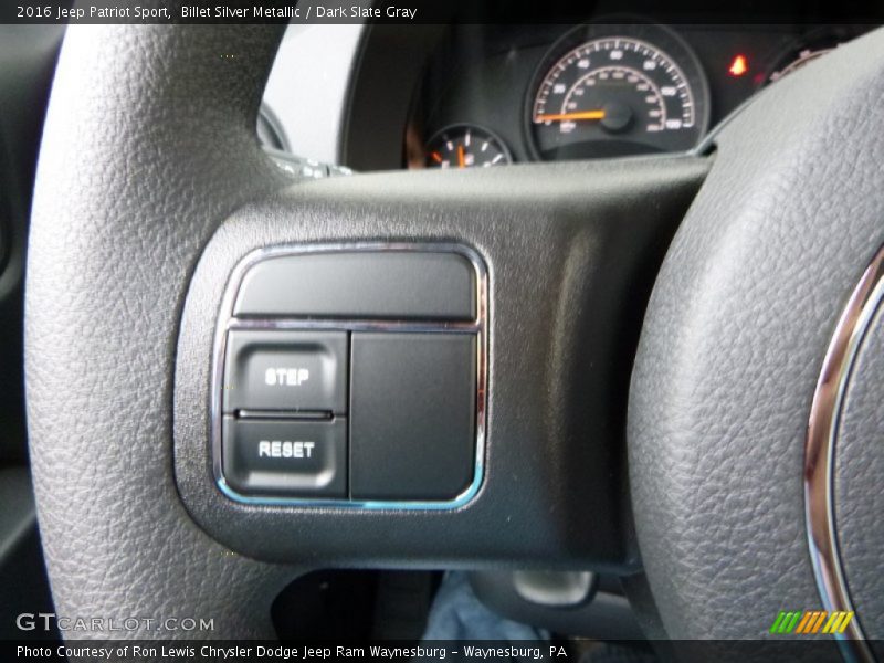 Billet Silver Metallic / Dark Slate Gray 2016 Jeep Patriot Sport