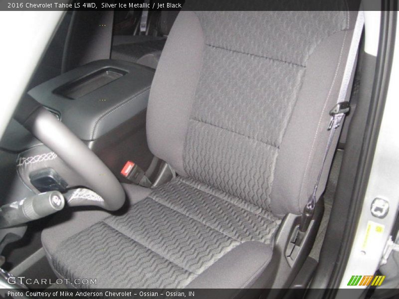 Silver Ice Metallic / Jet Black 2016 Chevrolet Tahoe LS 4WD