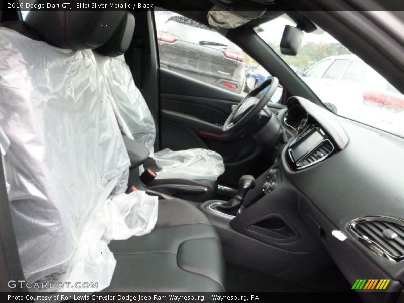 Billet Silver Metallic / Black 2016 Dodge Dart GT
