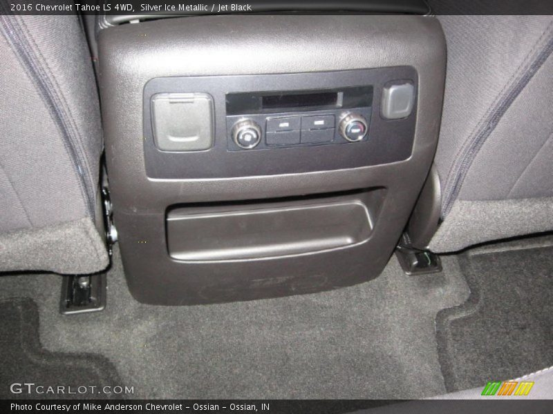 Silver Ice Metallic / Jet Black 2016 Chevrolet Tahoe LS 4WD