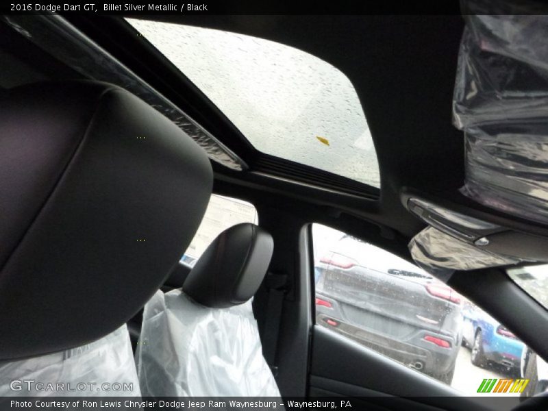 Billet Silver Metallic / Black 2016 Dodge Dart GT